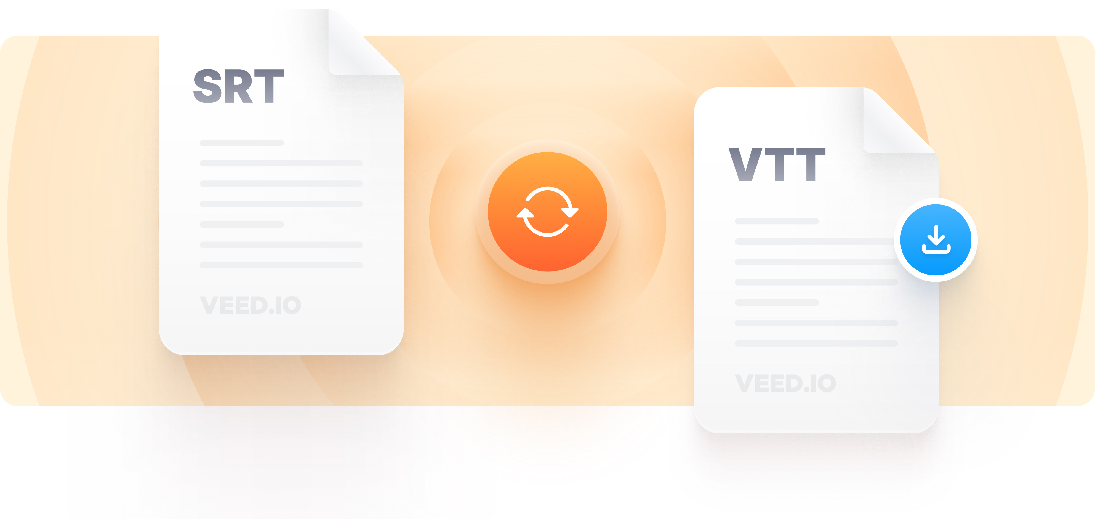 SRT to VTT Convert SRT to VTT Online VEED.IO